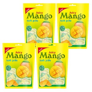 쥬시 망고젤리, 100g, 4개