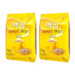 동서 맥심 모카골드 마일드 커피믹스(자판기용) 1kg, 1개입, 2개