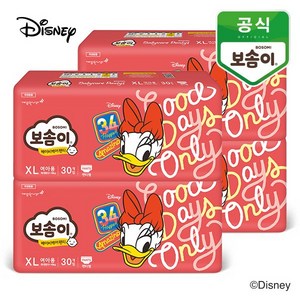 보솜이 베이비케어 팬티형 기저귀 여아용 특대형 XL (13~18kg), 120매