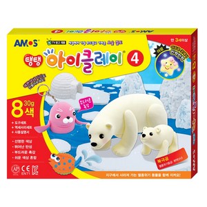 아모스 아이클레이 4, 혼합색상, 228g