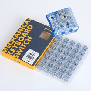 Kailh 카일 딥씨 프로 아일렛 Islet 심해축 리니어 기계식 키보드 스위치 3핀 (35개 / 105개 패키지), 독자규격 스위치, 35개입 1개 패키지(총35개), -