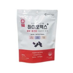 하이포맥스 피부 장건강 저알러지트릿 (더원츄 덴탈껌1P 증정), 1개