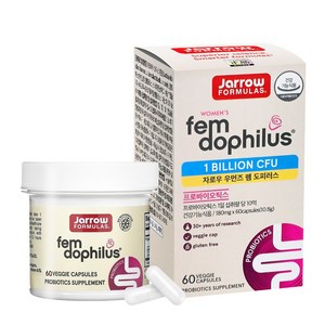 재로우 우먼스 펨 도필러스 프로바이오틱스 유산균, 60정, 1개