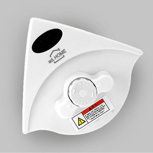 라이크썬데이 자력조절 자석 창문 닦이 (5-25mm 두께용), 화이트, 1세트
