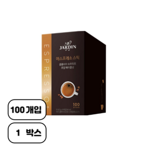 쟈뎅 로얄헤이즐넛 100P 에스프레소스틱 콜롬비아수프리모, 1g, 100개입, 1개