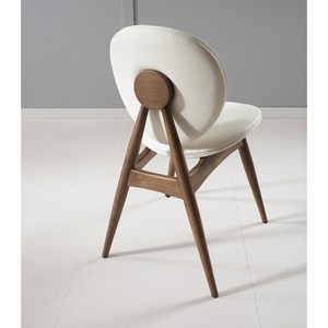 엠마카페 디자인 의자, 1개, 인디블루