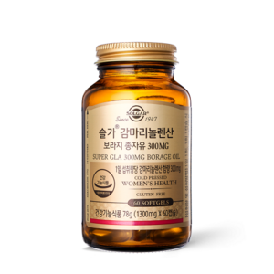 솔가 감마리놀렌산 보라지 종자유, 1개, 78g