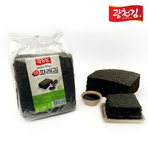 [광천김] 양념장에 찍어먹는 구운 파래김 150g(100매), 150g, 1개