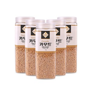 정품 카무트 쌀 고대곡물 기능성쌀 (1kgX5개), 1kg, 5개