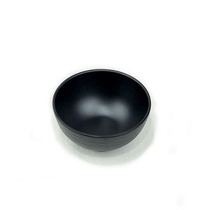 한식볼 공기 면기 대접 멜라민 그릇 블랙스톤 음식점 식당용 식기, 블랙스톤 한식6볼 12179, 1개