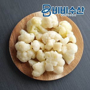 비비수산 이유식으로도 좋고 요리데코용으로도 아주좋은 컬리플라워 1kg, 1팩