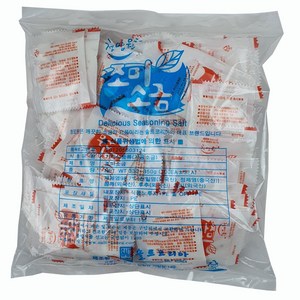 일회용소금 순대소금 (35gX100개) 조미소금 양념소금 배달용소금 일회용 솔트코리아, 100개, 35g