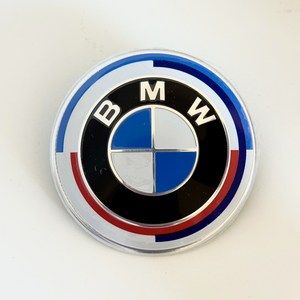 BMW 50주년 엠블럼 혼캡 후드 트렁크 보닛 81mm 74mm 47mm 45mm, 81mm(82mm)