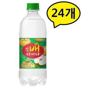 해태htb 갈배 사이다, 500ml, 24개