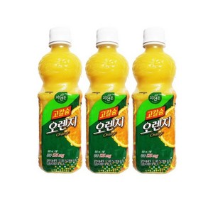 자연은 고칼슘 오렌지, 500ml, 20개