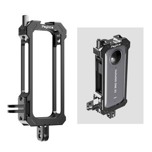 Insta360 X3 악세사리 모음 기획전 인스타360 X3 액세서리 가방 케이스 연장봉 렌즈캡 프로텍터 케이지, 옵션3-1) G94 메탈 멀티 프레임