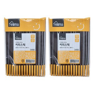 생활미소 커피스틱, 100개입, 2개
