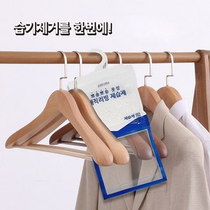 TB 뽀송뽀송한 옷걸이형 제습제 대용량 250g x 10입, 제습제 10개단위 세트