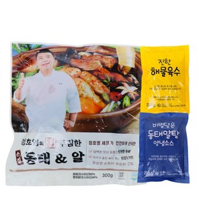 정호영의 정성담은 동태알탕 800g x 8팩, 250g, 4개