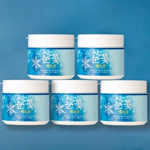 용융소금 1200도 미네랄소금 구운 알칼리 고급 눈꽃빛 소금 500g 5개 세트