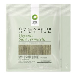 청정원 유기농 수라당면, 400g, 1개