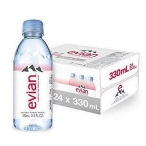 에비앙 생수 무라벨 유라벨 330ml x 72개, 24개