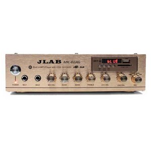 JLAB 블루투스 미니앰프 MK-60AG + 리모컨, JLAB MK-60AG