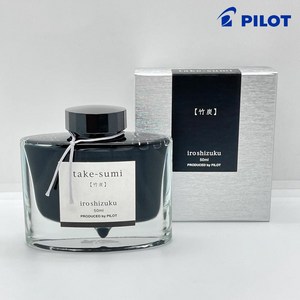 파이롯트 이로시주쿠 만년필용 잉크 50ml, TAK(죽탄/타케스미)