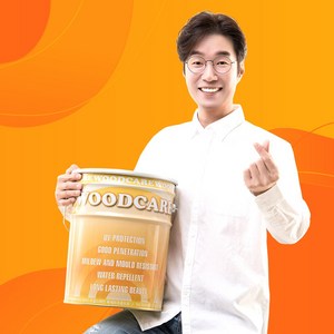 우드케어 오일스테인 woodcare 10리터 도토리색, 1개