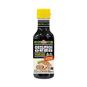 오뚜기 삼겹살 양파절임소스, 330g, 1개