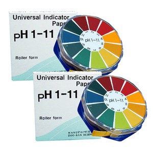 TOZ 리트머스 종이 PH 시험지 산도 측정 페이퍼, 2개