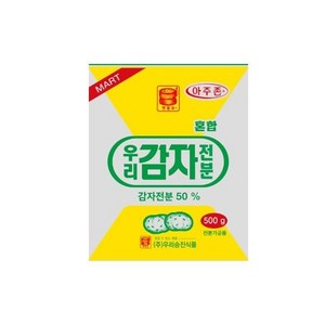 아주존 혼합감자전분 500g 1kg 맷돌표 명절 튀김, 1개