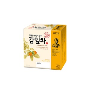 쌍계명차 김동곤 명인이 만든 감잎차, 1g, 4개, 40개입