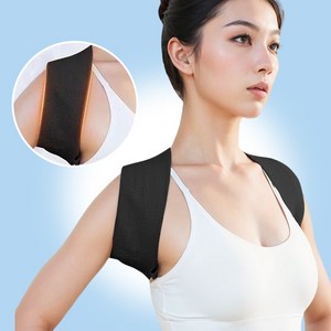 [아임봄] 남녀공용 바른자세 교정 굽은등 어깨 교정밴드 남성 여성 교정기, 1개