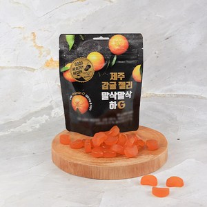 제주 감귤젤리 말삭말삭하G (78g) X 5봉 / 감귤말삭젤리, 5개, 78g