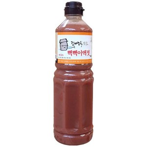 김명수젓갈 뻑뻑이액젓 천연식품, 1개, 900ml