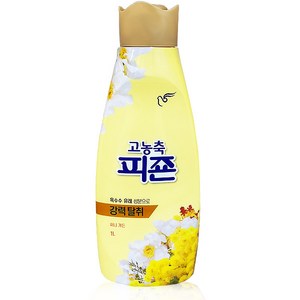 피죤 리치퍼퓸 섬유유연제 본품 써니가든, 1L, 12개