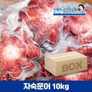 자숙문어 업소용 10kg 필리핀 냉동 삶은문어 박스 도매, 8미(1100-1500), 1개