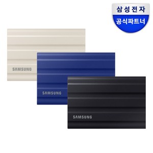 삼성전자 공식인증 포터블 외장SSD T7실드, 1TB, 블랙