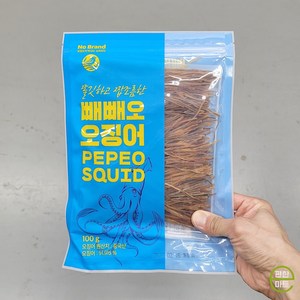 노브랜드 빼빼오 오징어, 3개, 100g