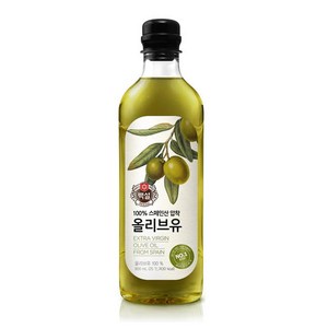 백설 스페인산 압착 올리브유, 900ml, 1개