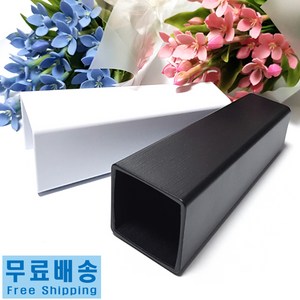 벽부착 에칭 꽃병/ 벽장식 인테리어 소품. 벽걸이 화병. 납골당 추모의집 꾸미기 리스 성묘. 펜꽂이, 블랙