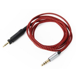 슈어 shue SRH440 SRH840 SRH940 DJ750 교체 케이블, 레드
