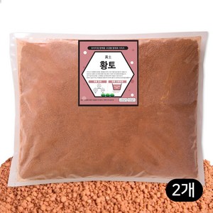 세경팜 채로 거른 국내산 고운황토, 5kg, 2개