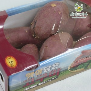 베지토피아 국내산 고구마 1.5kg(box) 산지직송 꿀고구마, 1개, 1.5kg