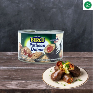 Tukish Halal Canned Stuffed Eggplan 터키 할랄 통조림 봉제 가지, 1개, 400g