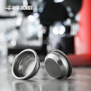 MHW-3BOMBER 포터필터 바스켓 58mm 이중스텐 18g, 포터필터 바스켓 이중스텐, 1개