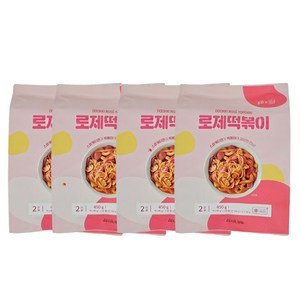 [당일배송] 두끼 로제 떡볶이 (냉동) 450g 1개 4개 6개 8개