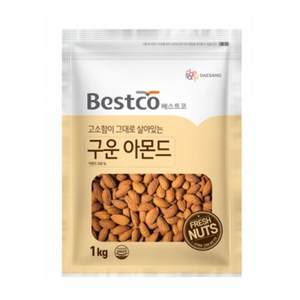 구운아몬드 1kg, 1개