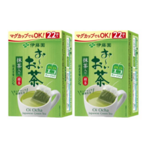 일본 오이오차 녹차 티백 20팩입 x 2개, 20개입, 1.8g